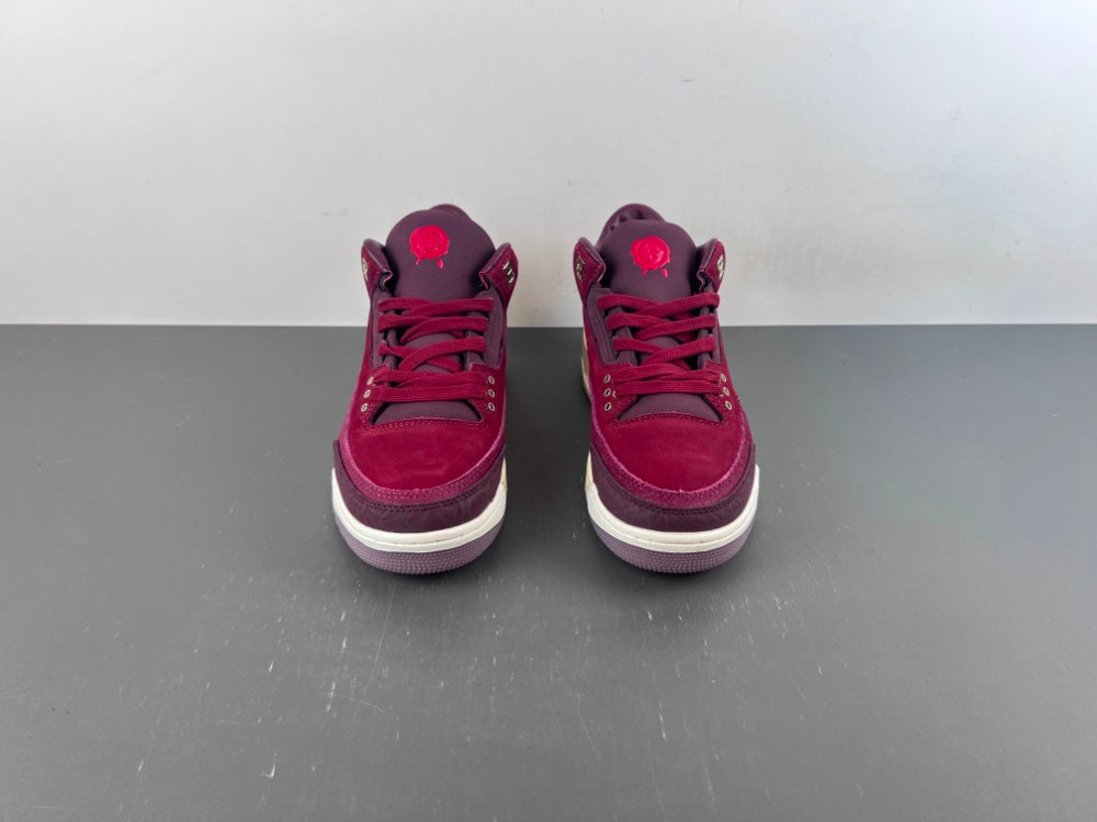Air Jordan 3 'BIN 23' Burgundy – Global Limited 2,300 Pairs - product view 2