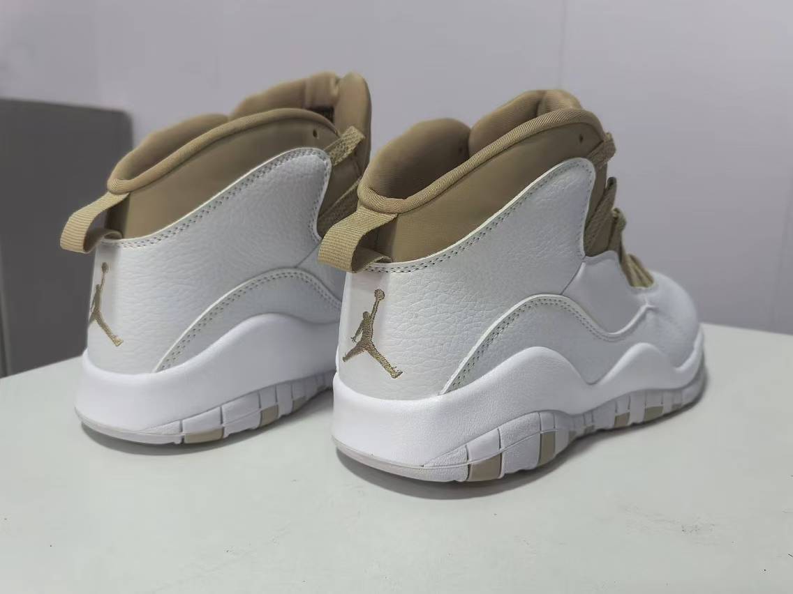 Air Jordan 10 Retro – White/Brown - product view 2