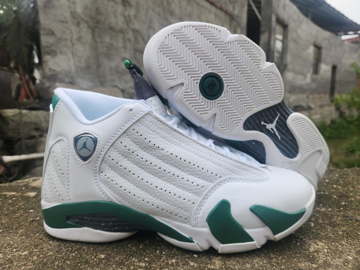 Air Jordan 14 – White/Green - product view 2