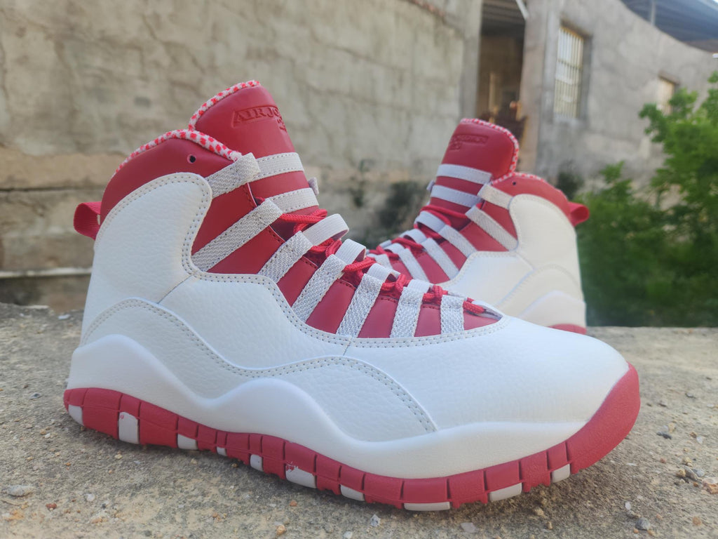 Air Jordan 10 – White/Red - product view 2