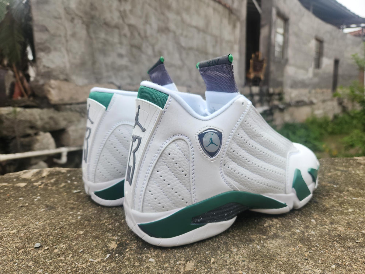Air Jordan 14 – White/Green - product view 3