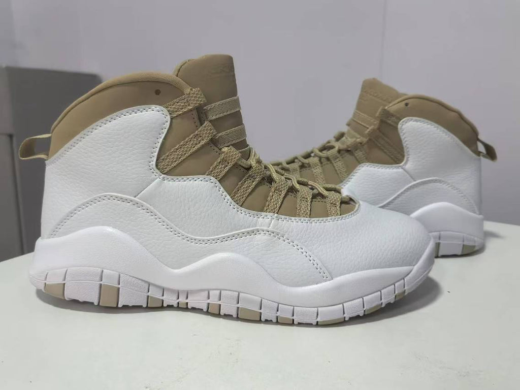 Air Jordan 10 Retro – White/Brown - product view 3