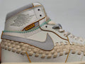 Air Jordan 1 High OG Triple Collab 'Grey/White' Woven - product view 1