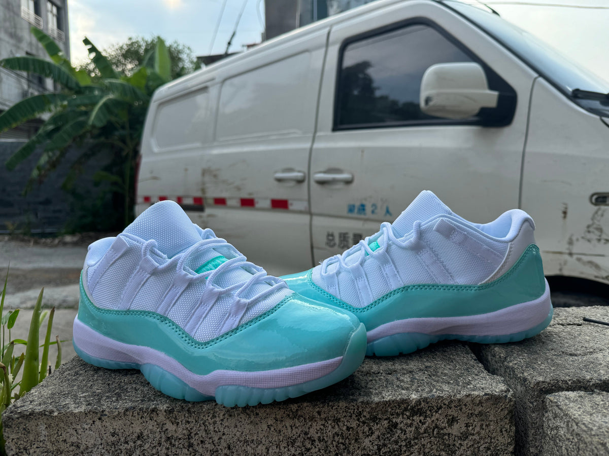 Air Jordan 11 Retro – White/Light Green - product view 2