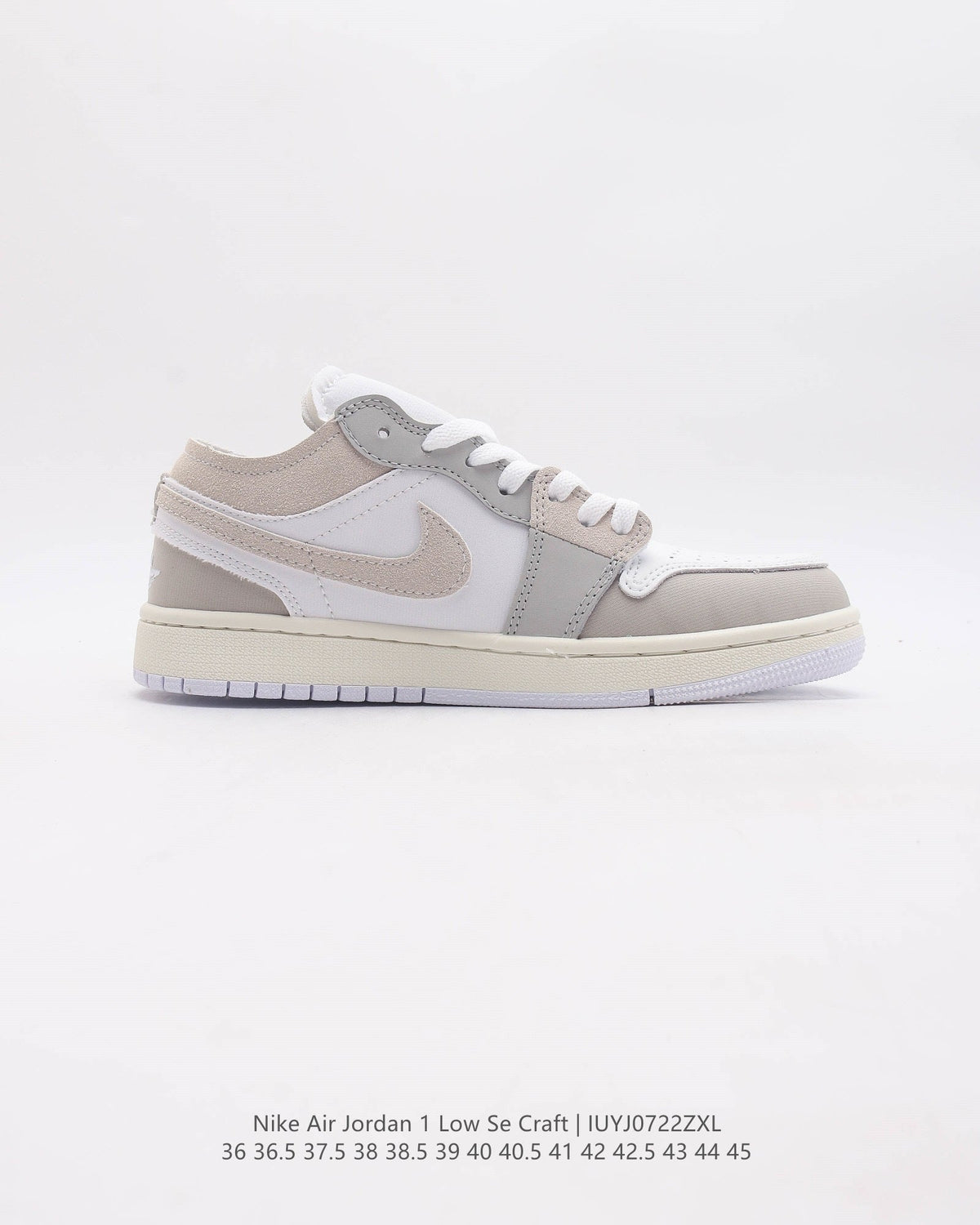Air Jordan 1 Low SE Craft 'Ivory/Grey' - product view 3
