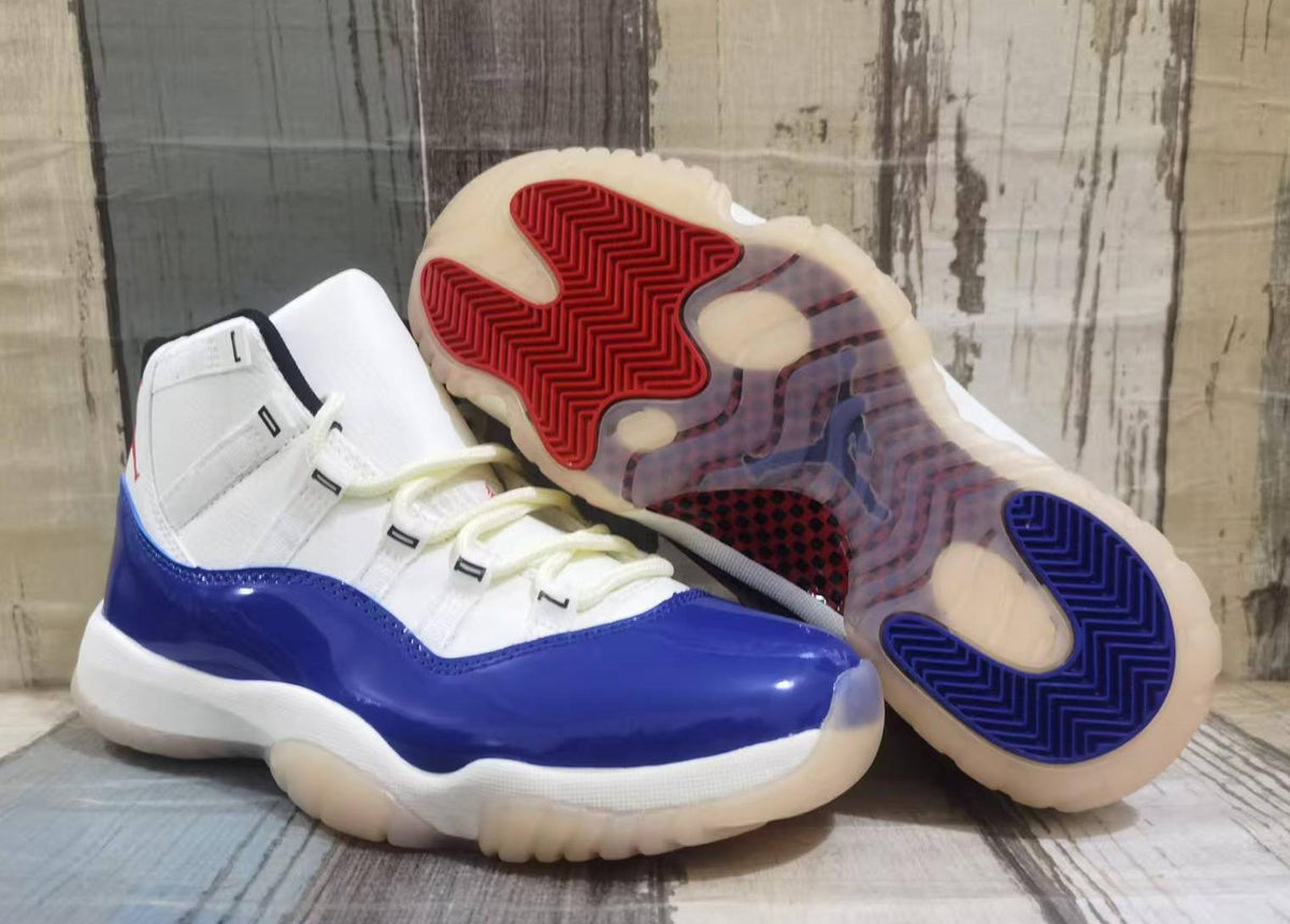 Air Jordan 11 Retro 'Rare Deep Royal Blue/Fire Red/Sail - product view 3