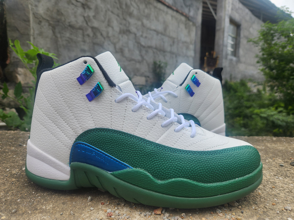 Air Jordan 12 Retro 'White Green' Men's - product view 2